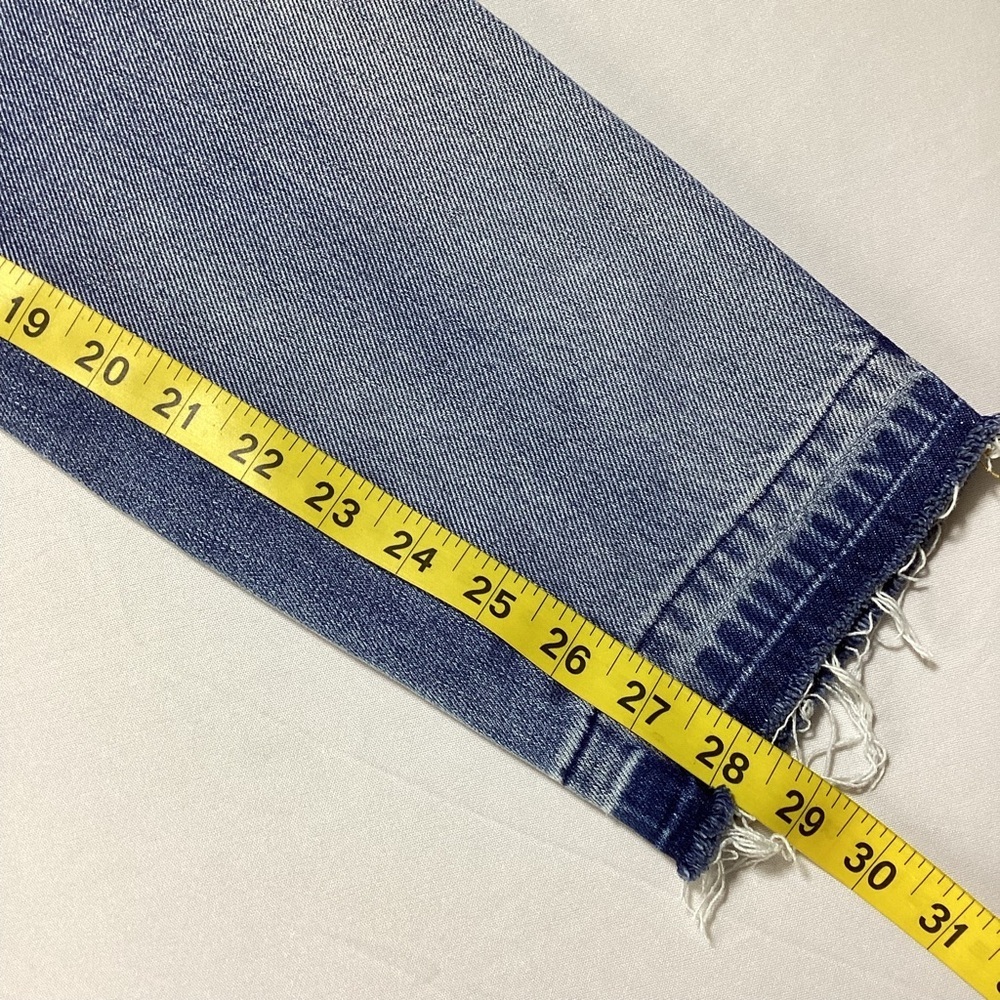 Judy Blue Classic Blue Raw Hem Boyfriend Jeans - Picture 10 of 10